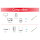 Equip Patchkabel Cat6A 10x/set S/FTP 2xRJ45 1.00m ws Plat.