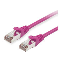 Equip Patchkabel Cat6 S/FTP 2xRJ45 40.00m lila LSZH Polybeutel