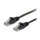 Equip Patchkabel Cat6 U/UTP 2xRJ45 0.15m schwarz Polybeutel