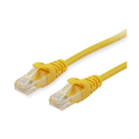Equip Patchkabel Cat6 U/UTP 2xRJ45 0.15m gelb Polybeutel