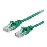 Equip Patchkabel Cat6 U/UTP 2xRJ45 3.00m grün Polybeutel
