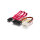 Equip Stromkabel SATA 15+7pol Bu > 4pin+SATA 7pin St/B Polybeutel