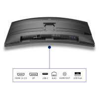 Philips 86.4cm (34.0") 34B2U5600C 21:09 HDMI+DP+USB-C grey