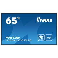 IIYAMA 164.0cm(65") LH6541UHS-B1AG 16:9 3xHDMI+USB...