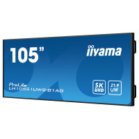 IIYAMA 265.9cm(105") LH10551UWS-B1AG 21:9 HDMI+DP+USB-C bl. retail (Speditionsversand)