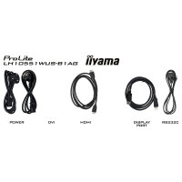 IIYAMA 265.9cm(105") LH10551UWS-B1AG 21:9 HDMI+DP+USB-C bl. retail (Speditionsversand)