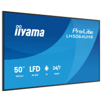 IIYAMA 125.7cm(49.5") LH5064UHS-B1AG 16:9 2xHDMI+1xUSB-C 4K (Speditionsversand)