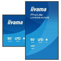 IIYAMA 125.7cm(49.5") LH5064UHS-B1AG 16:9 2xHDMI+1xUSB-C 4K (Speditionsversand)