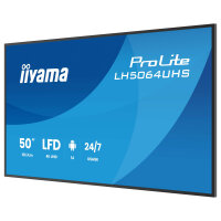 IIYAMA 125.7cm(49.5") LH5064UHS-B1AG 16:9 2xHDMI+1xUSB-C 4K (Speditionsversand)