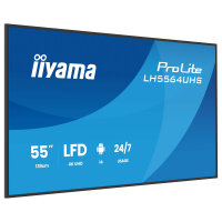 IIYAMA 139.0cm(55") LH5564UHS-B1AG 16:9 2xHDMI+USB-C 4K (Speditionsversand)