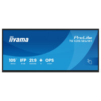 IIYAMA 265.7cm(105") TE10518UWI-B1AG 21:9 M-Touch...