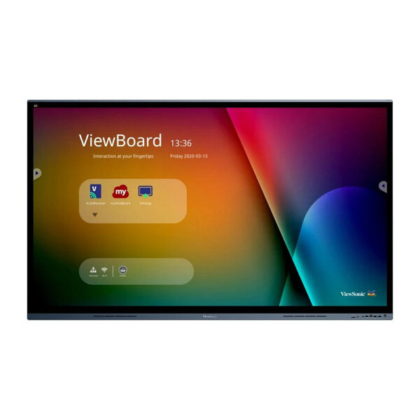 Viewsonic 189.2cm IFP7562 16:9 HDMI/VGA/USB-C to. 450nits