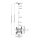 Equip Deckenhalterung 32"-70"/1TFT 50kg 1Gelenk neig. sw lite Retail