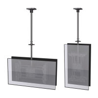 Equip Deckenhalterung 39"-75"/2TFT je 40kg 2Gelenke neig. sw lite Retail