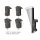 Equip Deckenhalterung 45"-55"/2TFT je 50kg 1Gelenk neig. sw lite Retail (Speditionsversand)