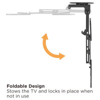 Equip Deckenhalterung 23"-55"/1TFT 20kg fest sw retail