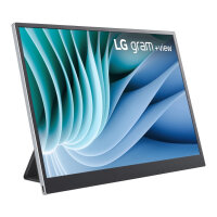 40,6cm/16" (2560x1600) LG Gram +view 16MR70.ASDWU 16:10 IPS 3ms 60Hz 2xUSB-C Cover Silver