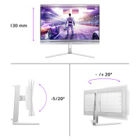 67,3 cm/26,5" (2560×1440) Philips 27M2N8500/00 16:9 QHD QD OLED 0,03 ms 360 Hz HDMI 2.1 DP 1.4 USB Black