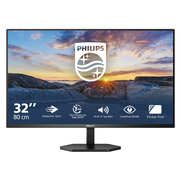 Philips 80.0cm (31.5") 32E1N3100LA 16:09 HDMI+D-SUB VA black retail
