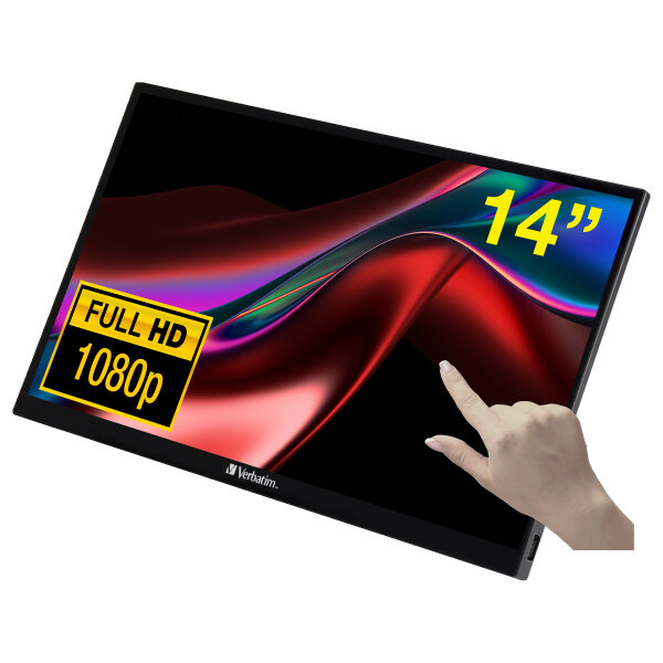 Verbatim PMT-14 Portable Touchscreen Monitor 14" FullHD 1080
