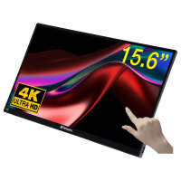 Verbatim PMT-15 4K Portable Touchscreen Monitor...