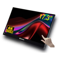 Verbatim PMT-17 4K Portable Touchscreen Monitor...