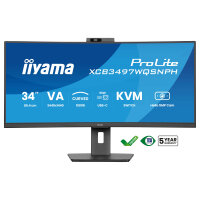 TFT 34.0/86.4cm Iiyama ProLite XCB3497WQSNPH 21:9 curved