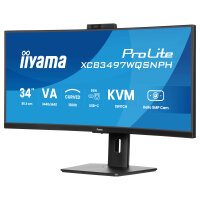 TFT 34.0/86.4cm Iiyama ProLite XCB3497WQSNPH 21:9 curved