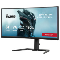 TFT 34.0/86.4cm Iiyama G-Master GCB3484WQSU Red Eagle 21:9 curved