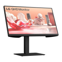 68,6cm/27" (2560×1440) LG 27BA75QB-B 16:9 IPS 5ms 100Hz USB-C DP HDMI RJ45 KVM Daisy-Chain Black