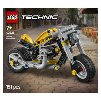LEGO 42225 Technic Gelbes Motorrad
