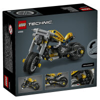 LEGO 42225 Technic Gelbes Motorrad