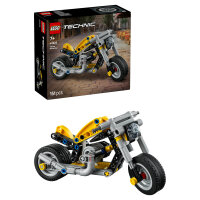 LEGO 42225 Technic Gelbes Motorrad