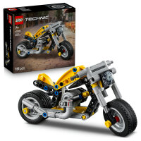LEGO 42225 Technic Gelbes Motorrad