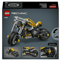 LEGO 42225 Technic Gelbes Motorrad