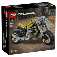 LEGO 42225 Technic Gelbes Motorrad