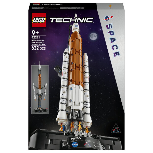 LEGO 42221 Technic NASA Artemis SLS-Schwerlastrakete