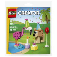 LEGO 30715 Creator Niedliche Tiere Feiern Geburtstag...