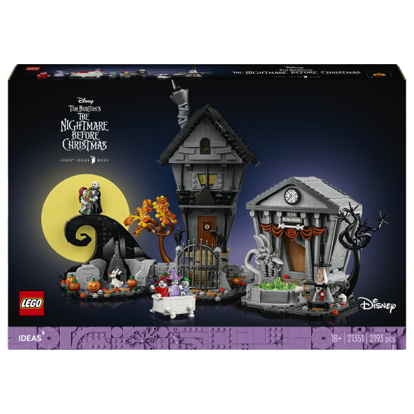 LEGO Ideas 21351 Tim Burtons Film Nightmare Before Christmas
