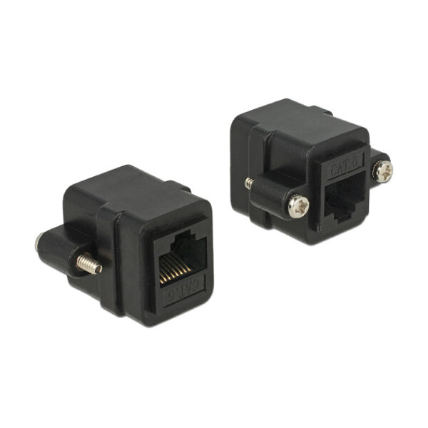Panel-Mount - Netzwerkkoppler - RJ-45 (W) bis RJ-45 (W)