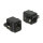 Panel-Mount - Netzwerkkoppler - RJ-45 (W) bis RJ-45 (W)
