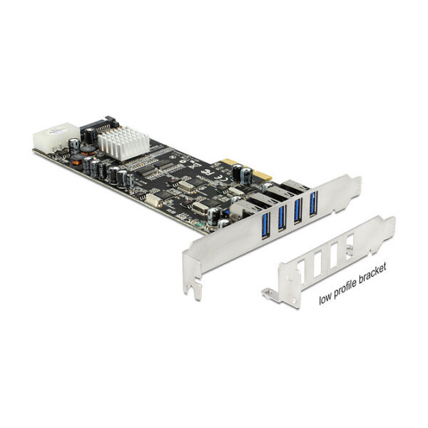 Delock 89365 Eingebaut USB 3.0 Schnittstellenkarte/Adapter