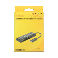 CardReader USB-C > 5 x Slots Delock