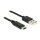 USB 2.0 A - C (Stecker-Stecker) 0,5 m schwarz Delock