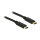 DeLock USB-C (ST-ST) 2m Anschlusskabel Schwarz