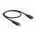 USB3.1 C > USB Type-C™ Buchse Verlängerung 0,5 m schwarz Delock