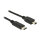 USB2.0 USB Type-C 2.0 Stecker > USB 2.0 Typ Mini-B Stecker 1,0 m schwarz Delock