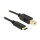 USB2.0 B - C (Stecker - Stecker) 2,0 m schwarz Delock