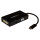 USB C > DVI StarTech.com CDPVGDVHDBP 3840 x 2160Pixel Schwarz USB-Grafikadapter