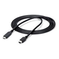 1,8m USB-C auf Mini DisplayPort Kabel - USB C zu mDP Kabel - 4K 60Hz - Schwarz